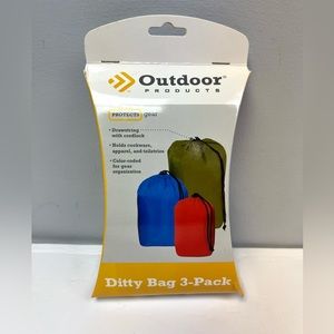 Outdoor Products- Set of 3,‎ New bags, Open box